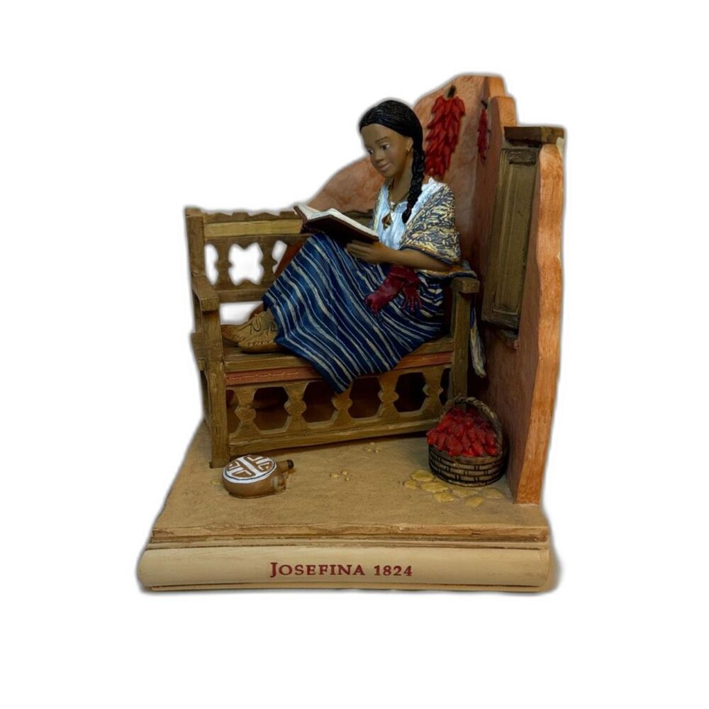 American Girl Josefina 1824 Bookend Pleasant Company Hallmark Brown *RARE*